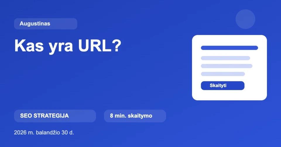 Kas yra URL?